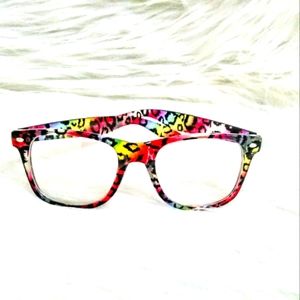 (NEW)! Cute! Colorful! Clear Lenses Glasses! :-)